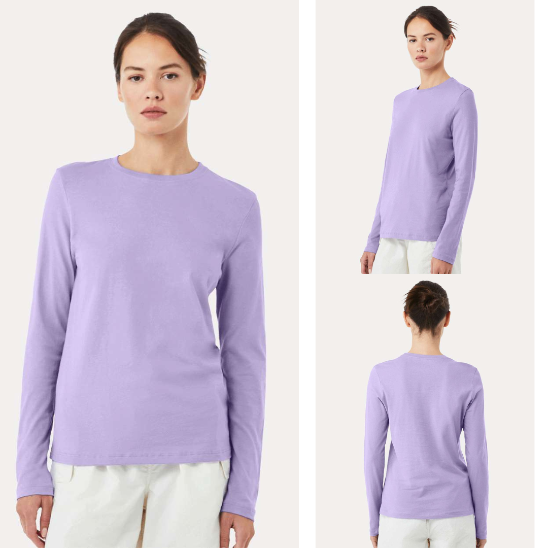 Bella+Canvas Women’s Long Sleeve Top | Comfy & Stylish