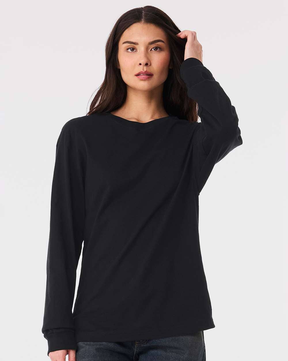 BELLA + CANVAS Heavyweight Long Sleeve Tee Relaxed Fit