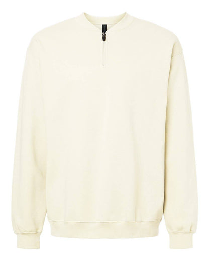 Gildan SF008 Unisex Softstyle Midweight 1/4 Zip Sweatshirt