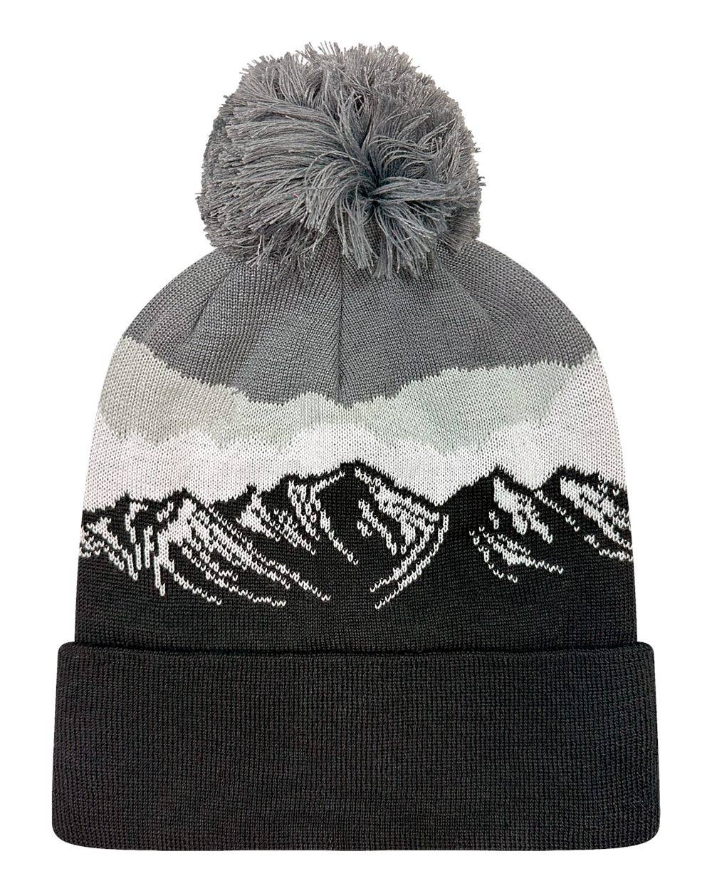 Unisex Recycled Beanie with Pom – Cozy Cold-Weather Hat