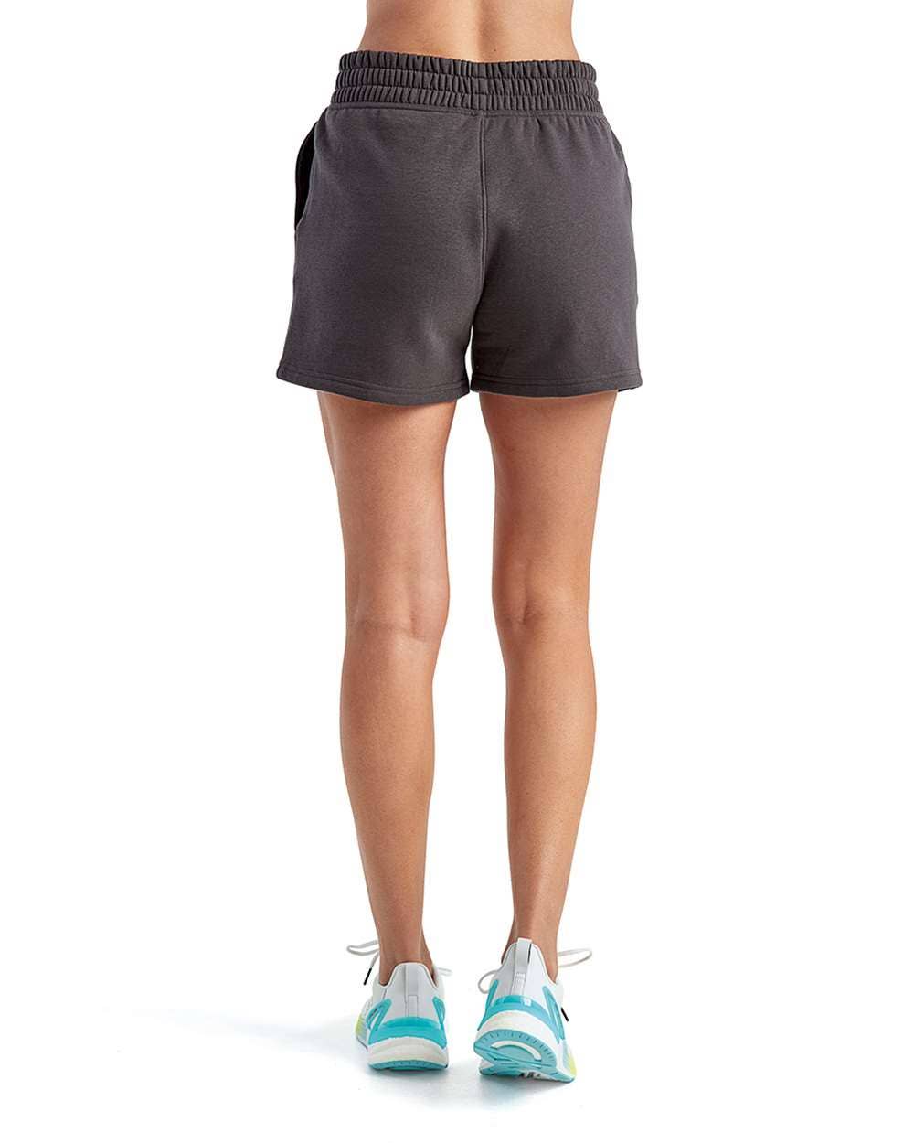 Women’s High-Waist Jogger Shorts with Pockets