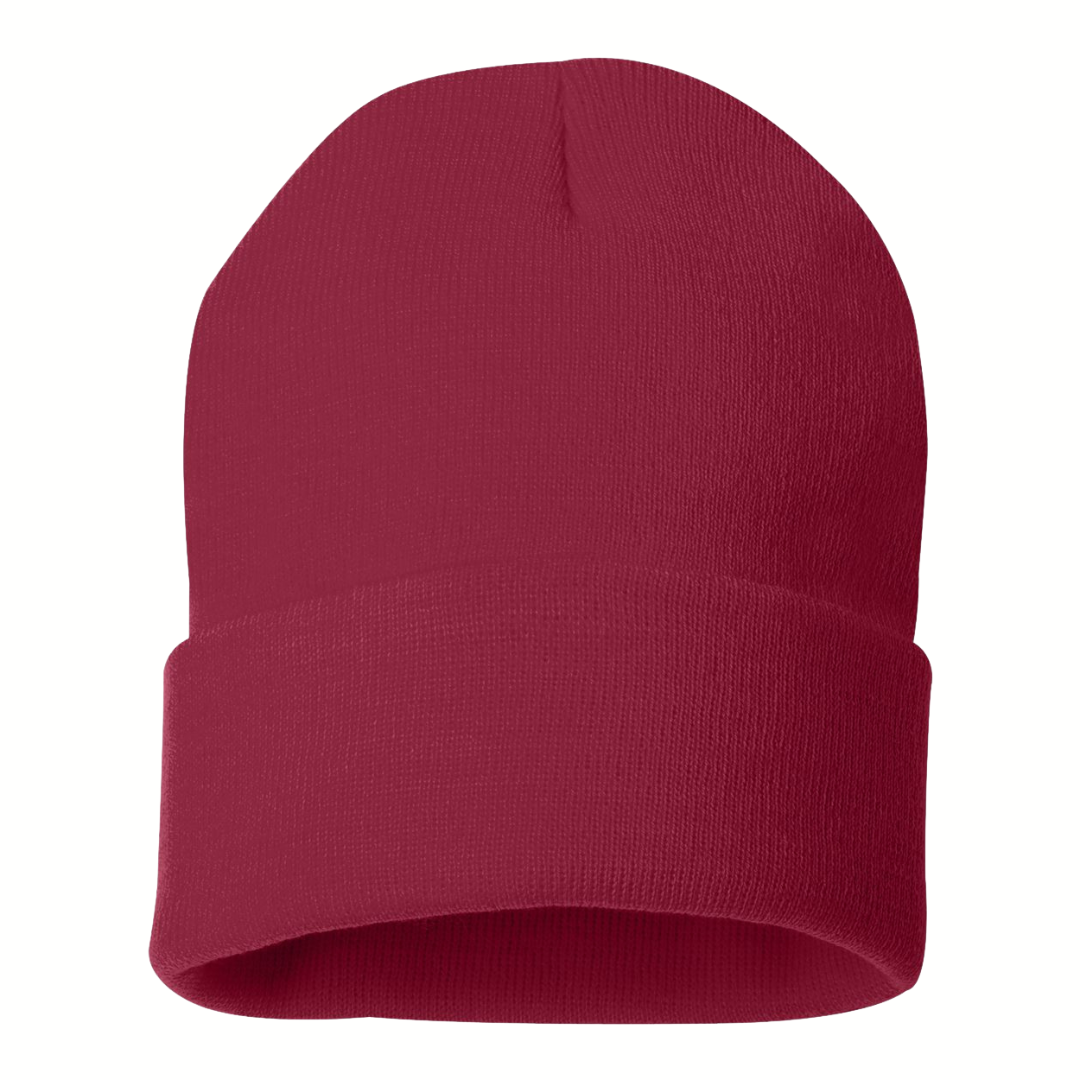 Solid Cuffed Beanie | Knit Winter Hat