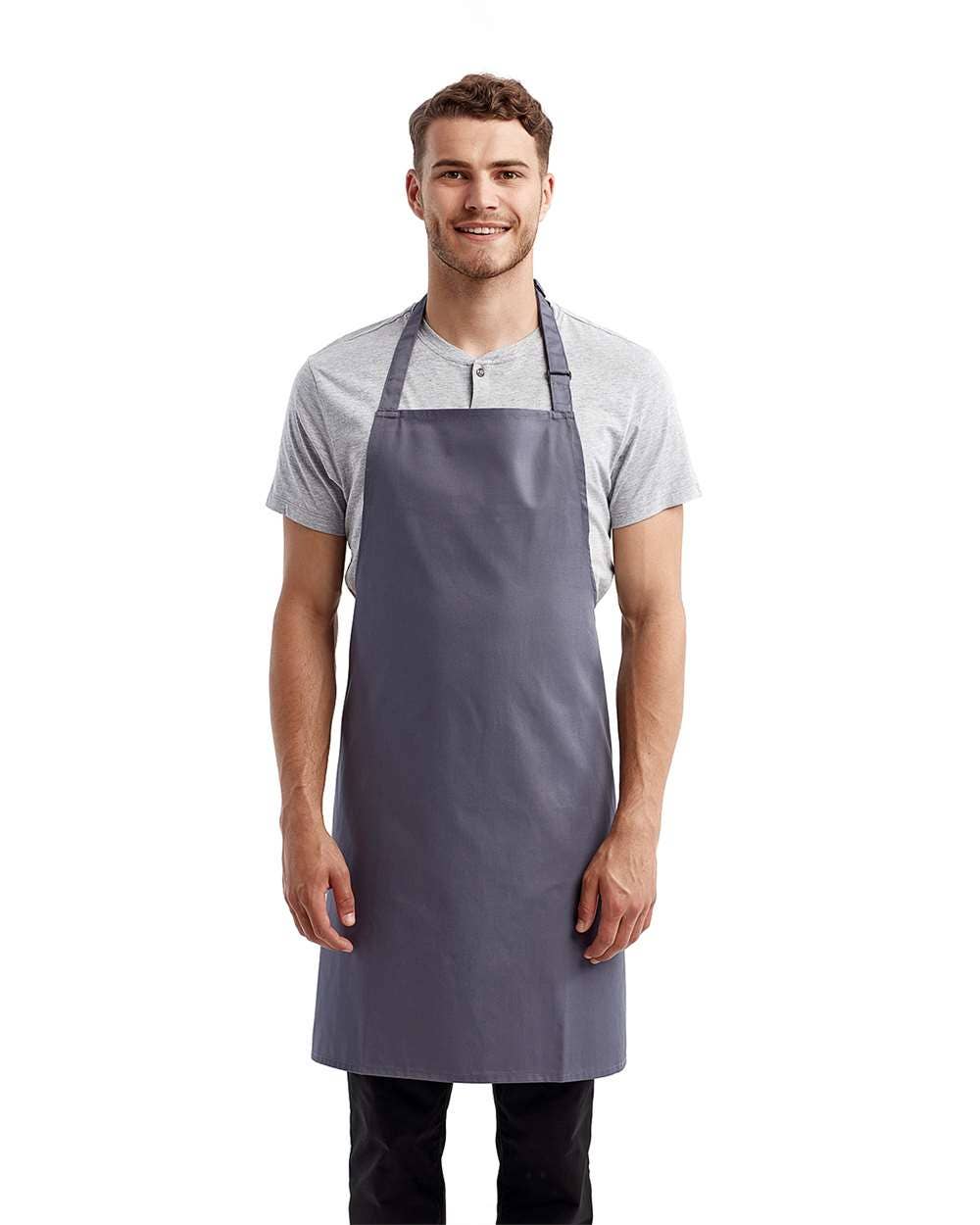 Recycled Cotton Blend Apron for Custom Logos & Uniforms