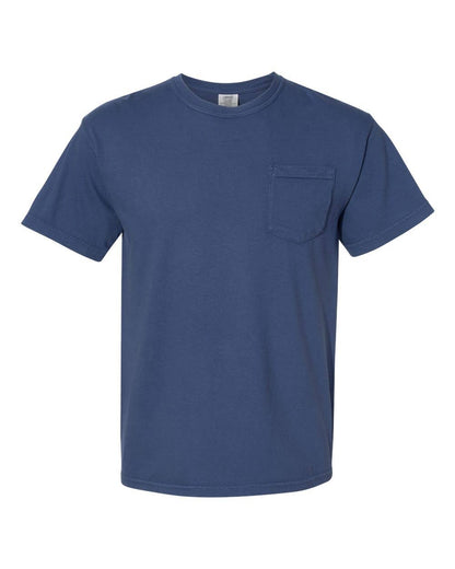 Comfort Colors Heavyweight Pocket 100% ring-spun cotton Tee