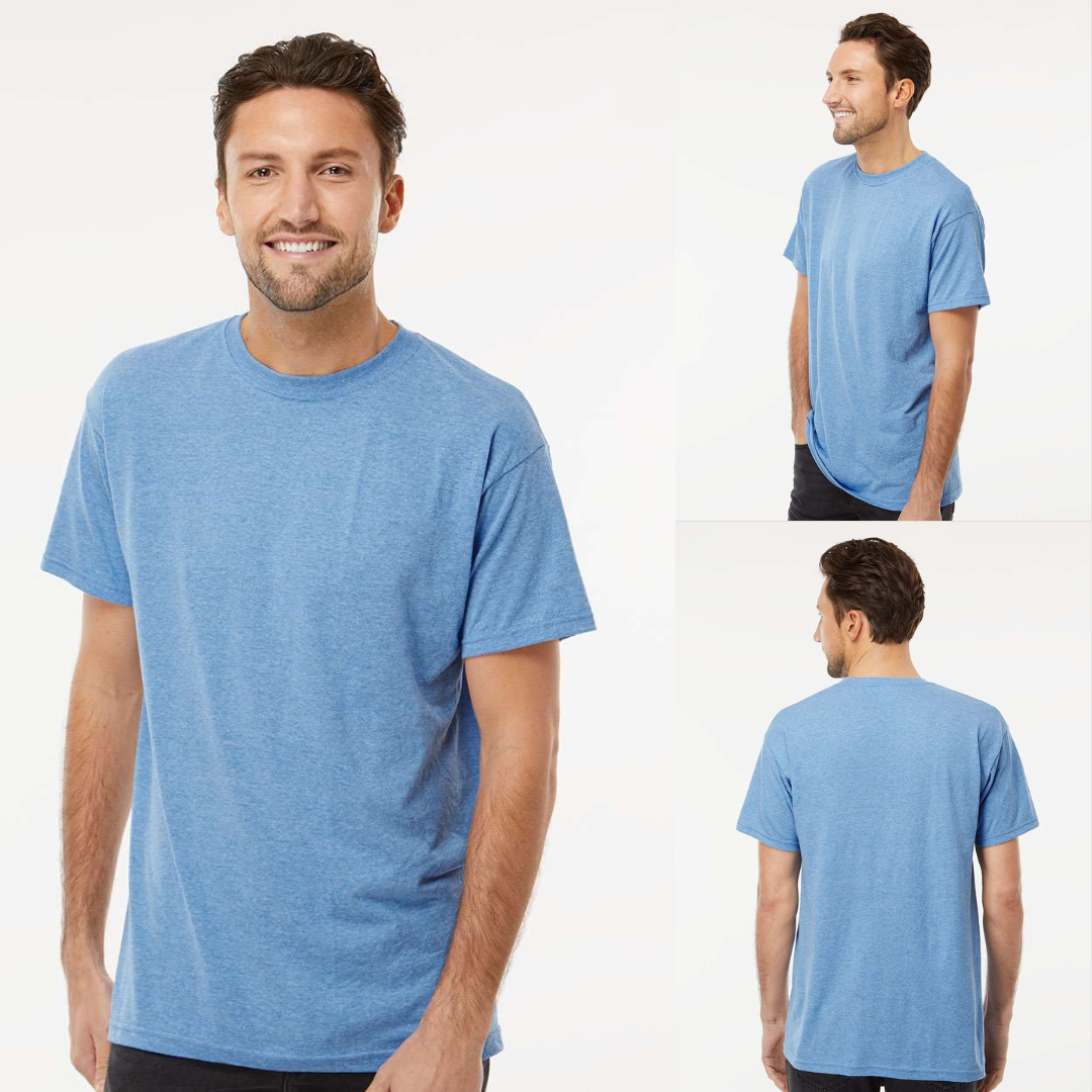 Heather Soft Touch Bulk T-Shirts – M&O 4800