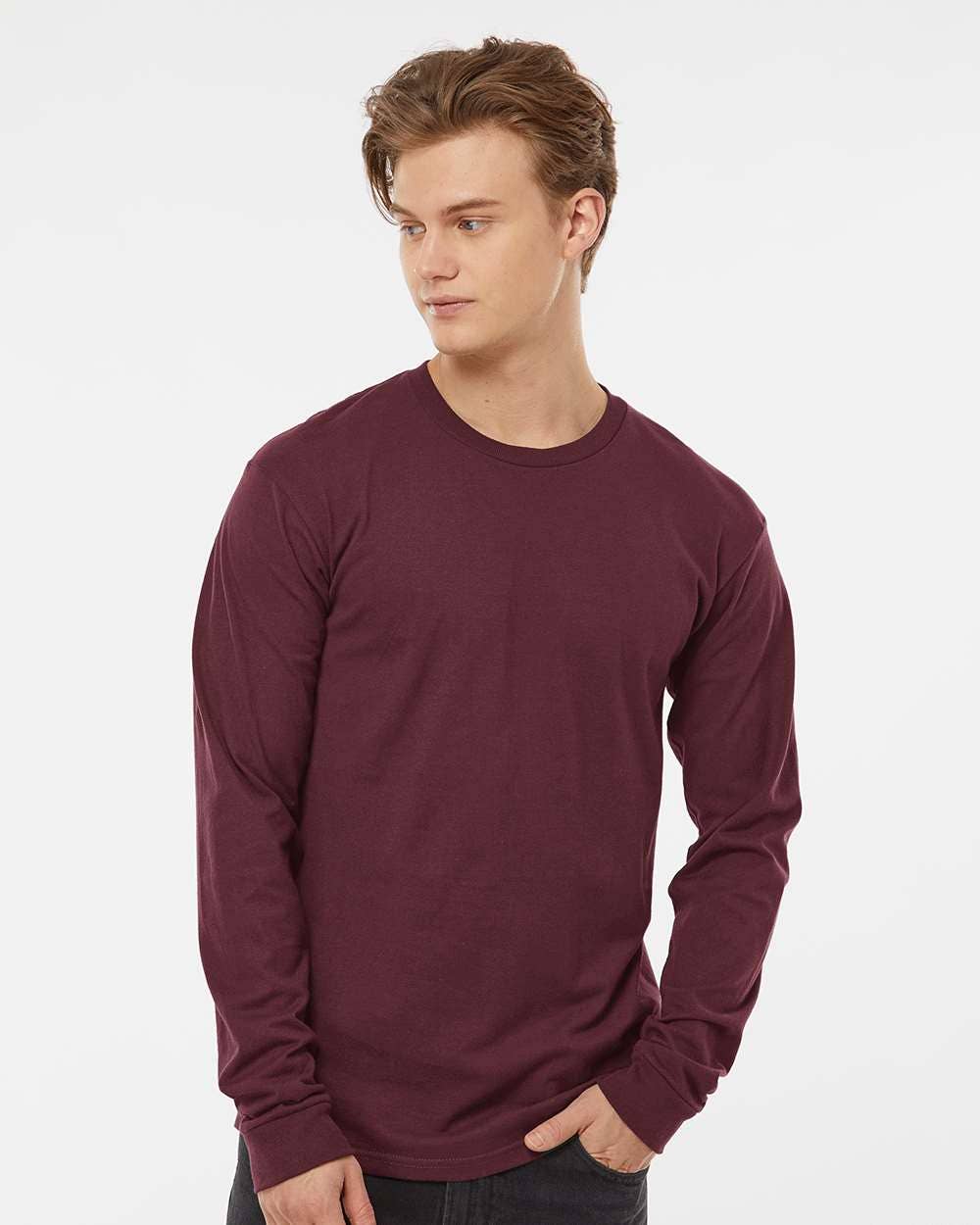 Long Sleeve Top | Heavyweight Cotton Jersey Tee
