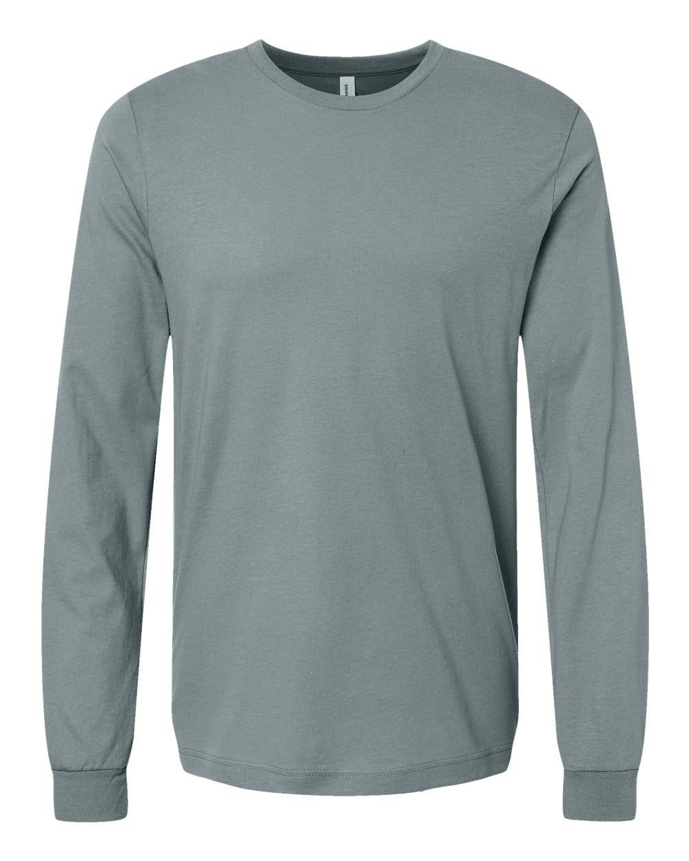 Unisex Soft Cotton Long Sleeve Tee | Bella + Canvas