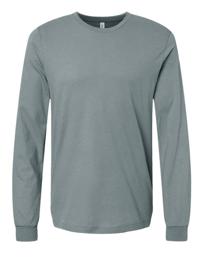 Unisex Soft Cotton Long Sleeve Tee | Bella + Canvas