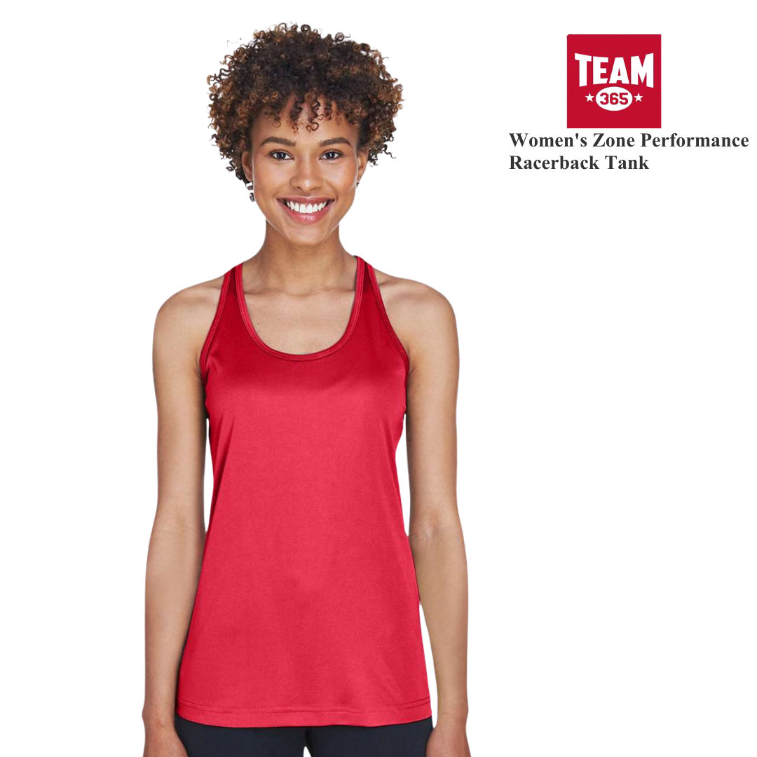 Women’s Athletic Racerback Tank – Breathable Performance Fit