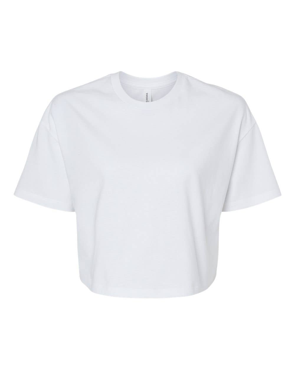 Women’s Jersey Crop Everyday Tee | Soft Mid-Length Top