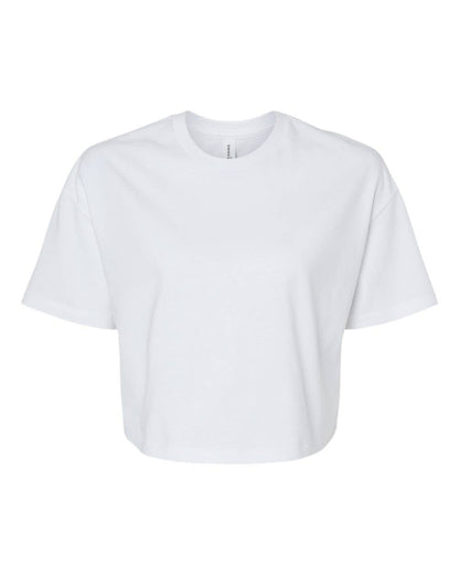Women’s Jersey Crop Everyday Tee | Soft Mid-Length Top
