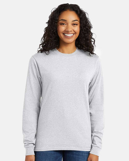 Long Sleeve Top | 100% Cotton Essential Comfort Tee