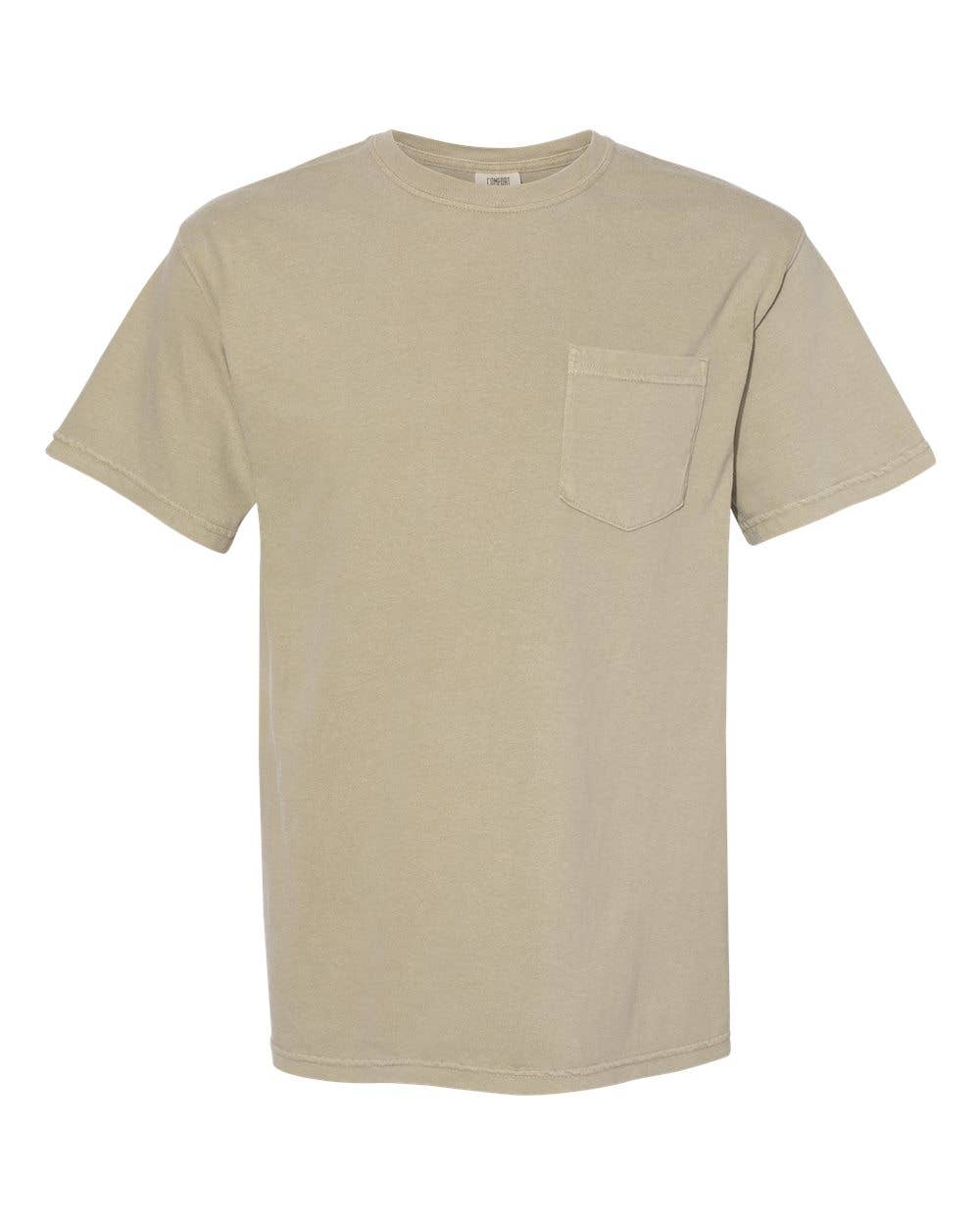 Comfort Colors Heavyweight Pocket 100% ring-spun cotton Tee