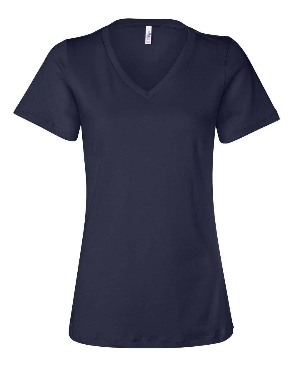 BELLA + CANVAS Women’s Relaxed V-Neck Tee – Lightweight Tee