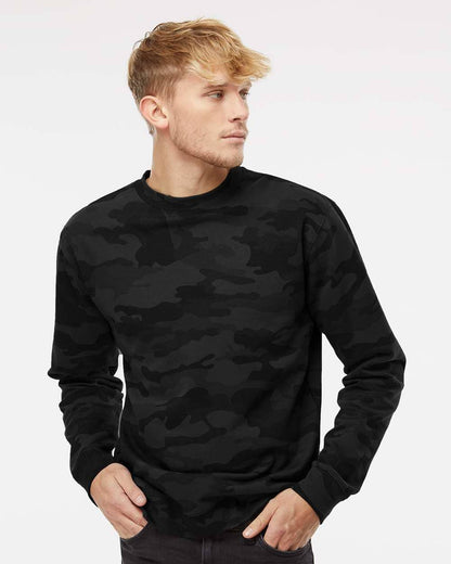 Independent Trading Co Unisex Midweight Crewneck Sweatshirt