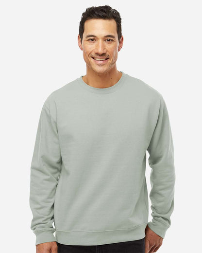 Independent Trading Co Unisex Midweight Crewneck Sweatshirt