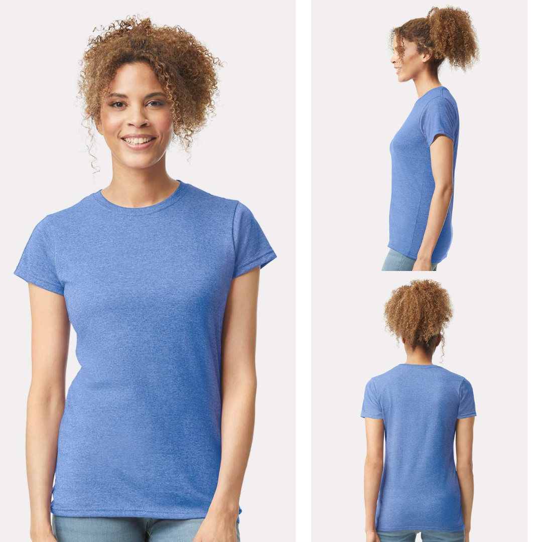 Gildan Softstyle Women’s Tee Semi-Fitted Premium Cotton Feel