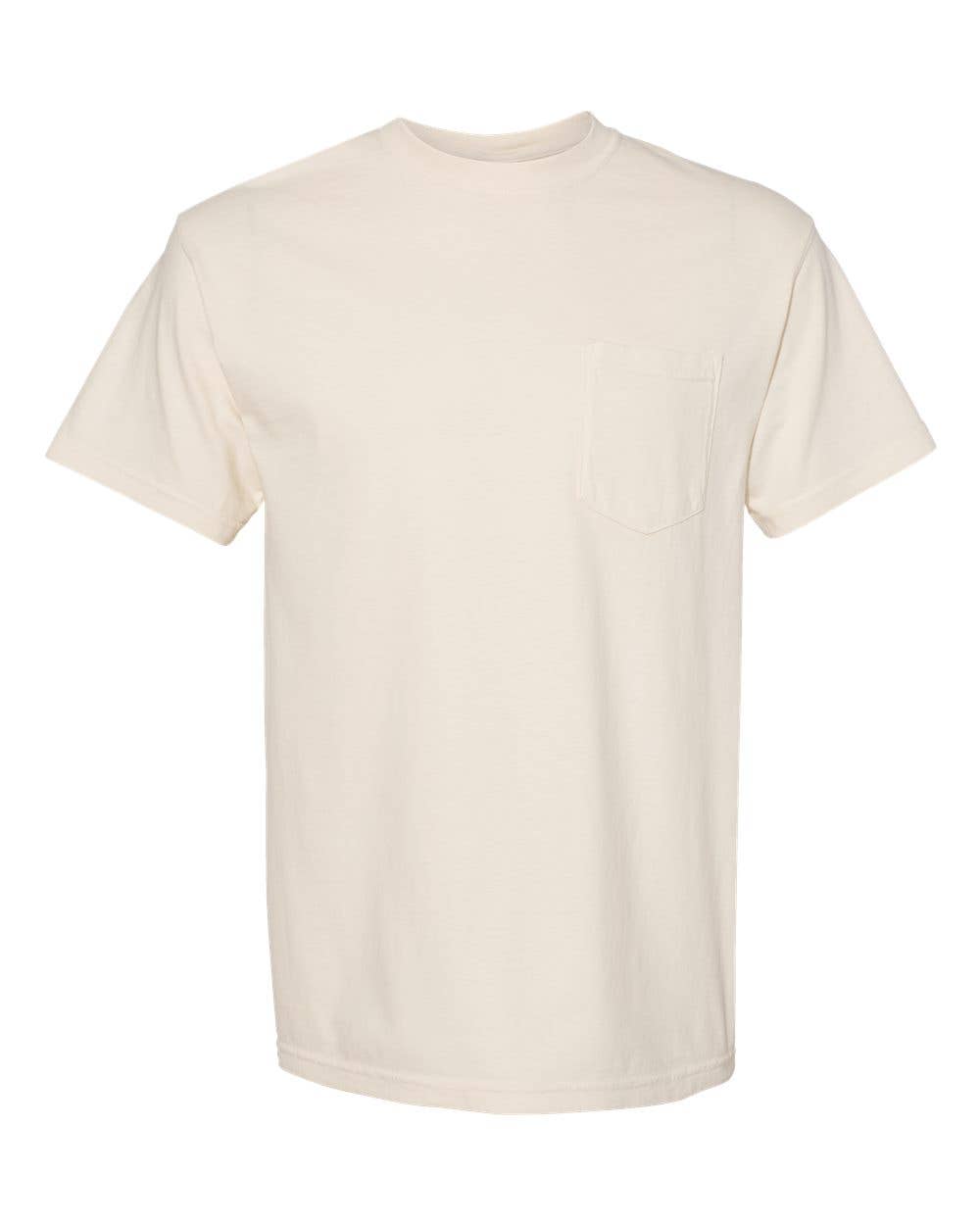 Comfort Colors Heavyweight Pocket 100% ring-spun cotton Tee