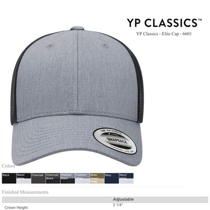 YP Classics Elite Low Profile Snapback Cap