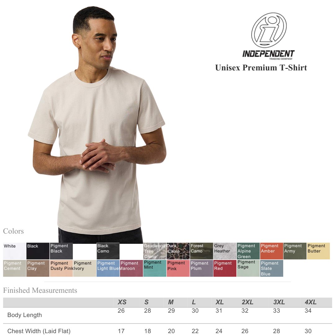 Premium Unisex T-Shirt | Soft Cotton Ring-Spun Tee