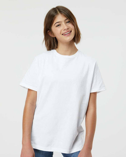 Tultex 295 Youth Heavyweight Jersey T-Shirt | Durable Cotton
