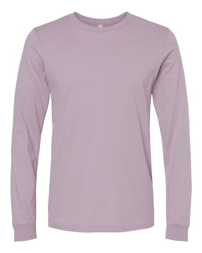 Unisex Soft Cotton Long Sleeve Tee | Bella + Canvas