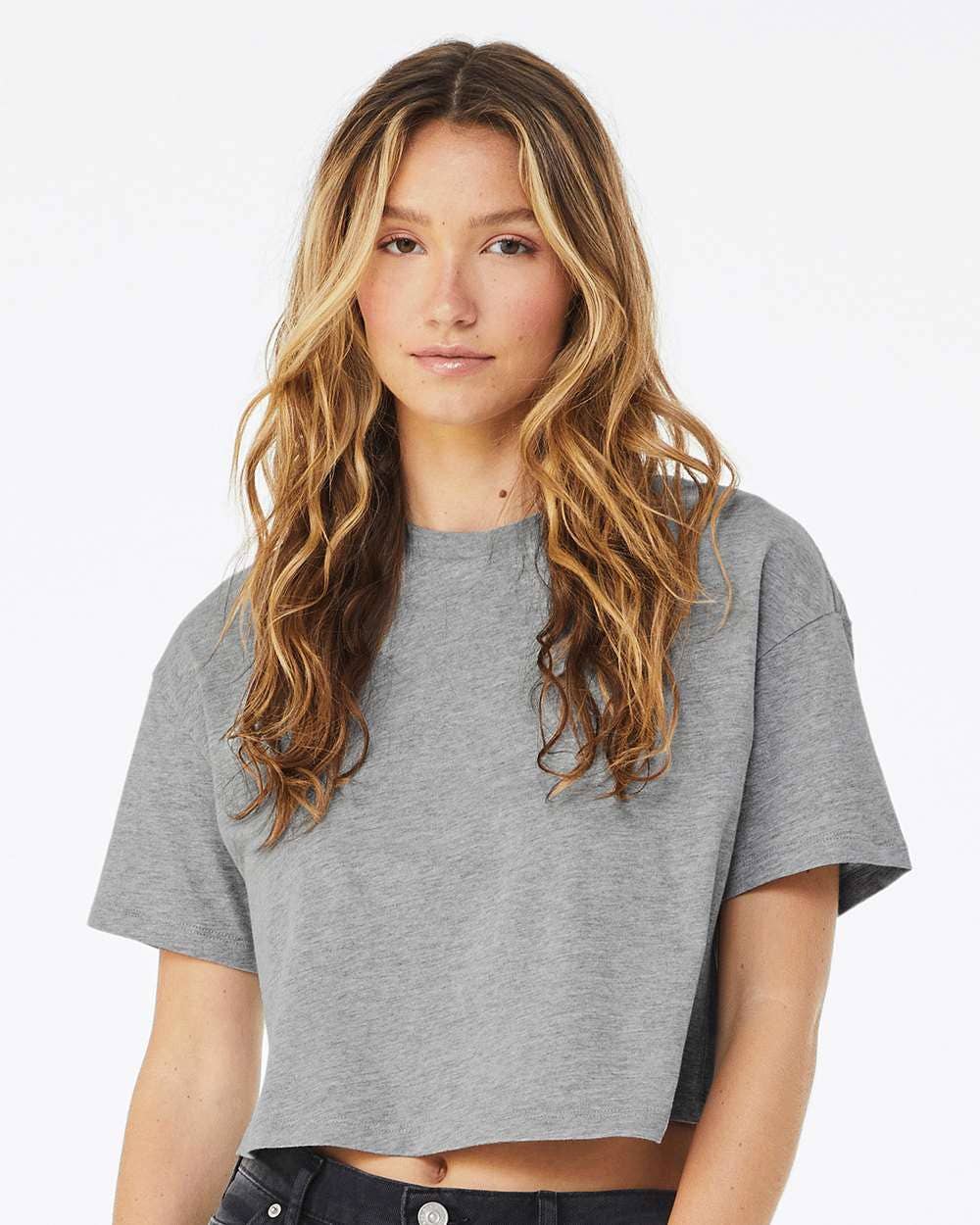 Women’s Jersey Crop Everyday Tee | Soft Mid-Length Top
