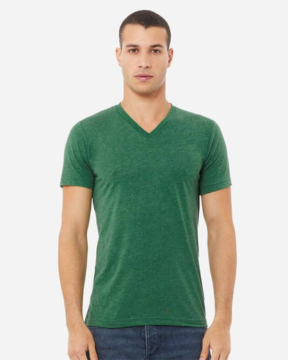 Bella Canvas Unisex V-Neck Heather T-Shirt