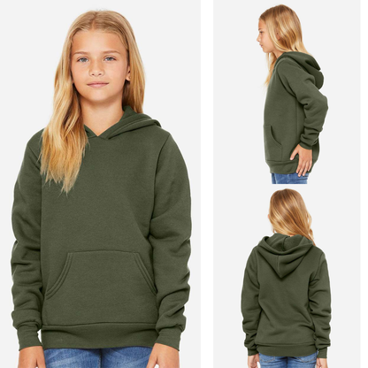 Youth Sponge Fleece Hoodie | Cozy Everyday Favorite