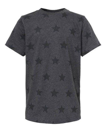 Youth Casual Star Tee | Soft Feel & All-Day Comfort