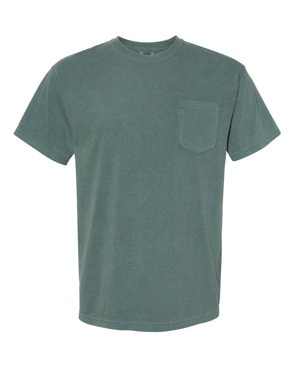 Comfort Colors Heavyweight Pocket 100% ring-spun cotton Tee