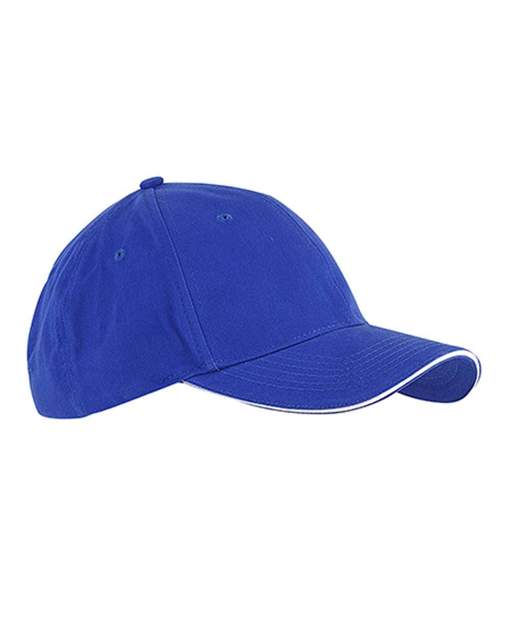 Brushed Twill Cotton Sandwich Cap – Adjustable Fit