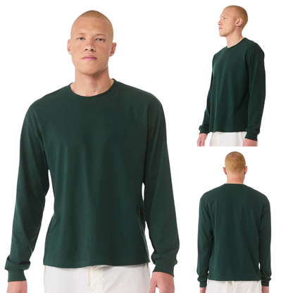 BELLA + CANVAS Heavyweight Long Sleeve Tee Relaxed Fit