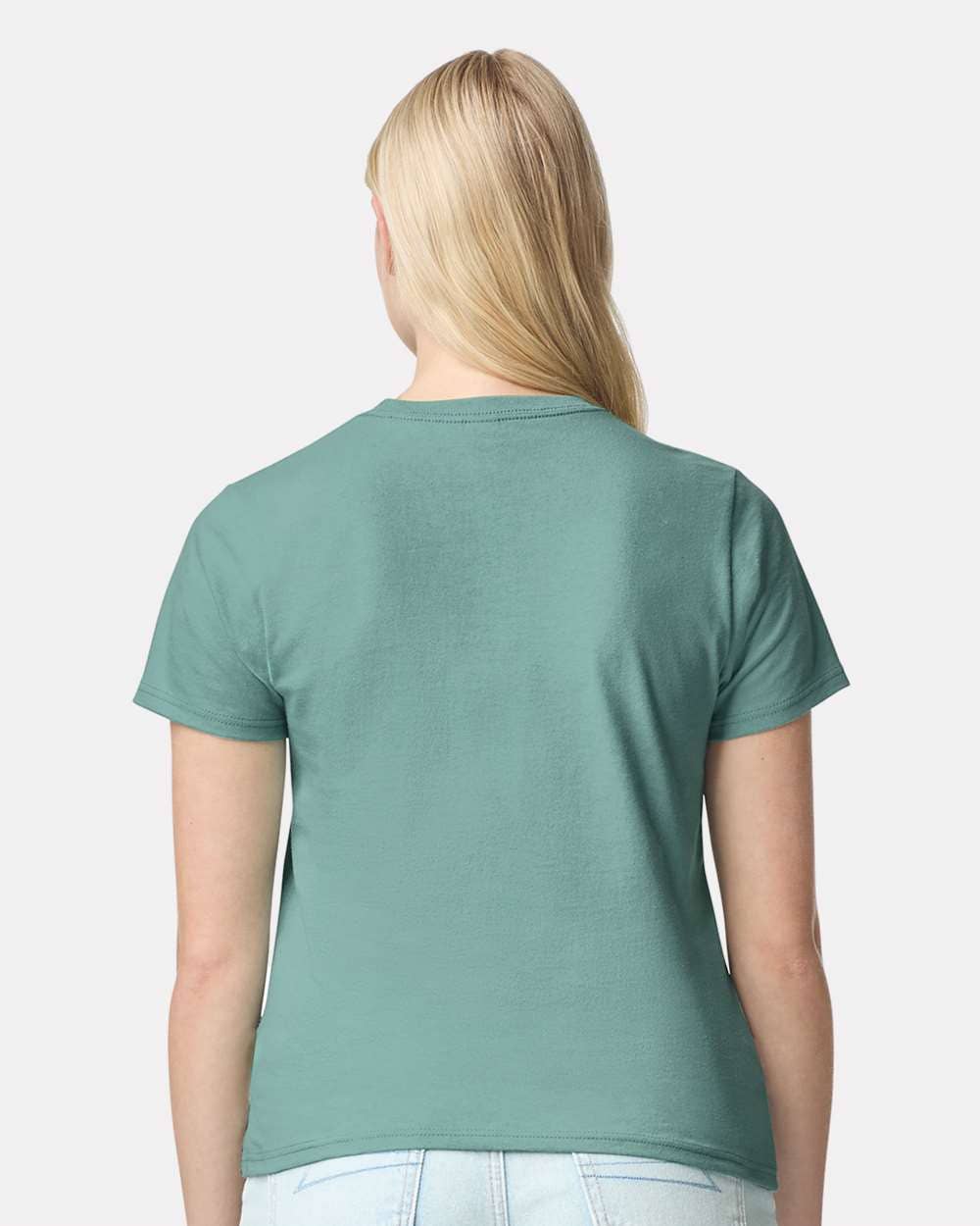 Women’s Heavy Cotton Tee | Gildan 5000L Soft Feel