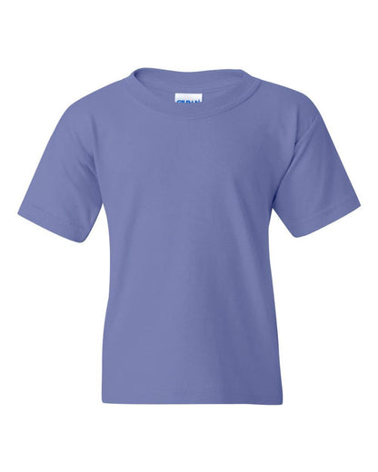 Youth Heavy Cotton T-Shirt – Soft 100% Cotton Classic Fit