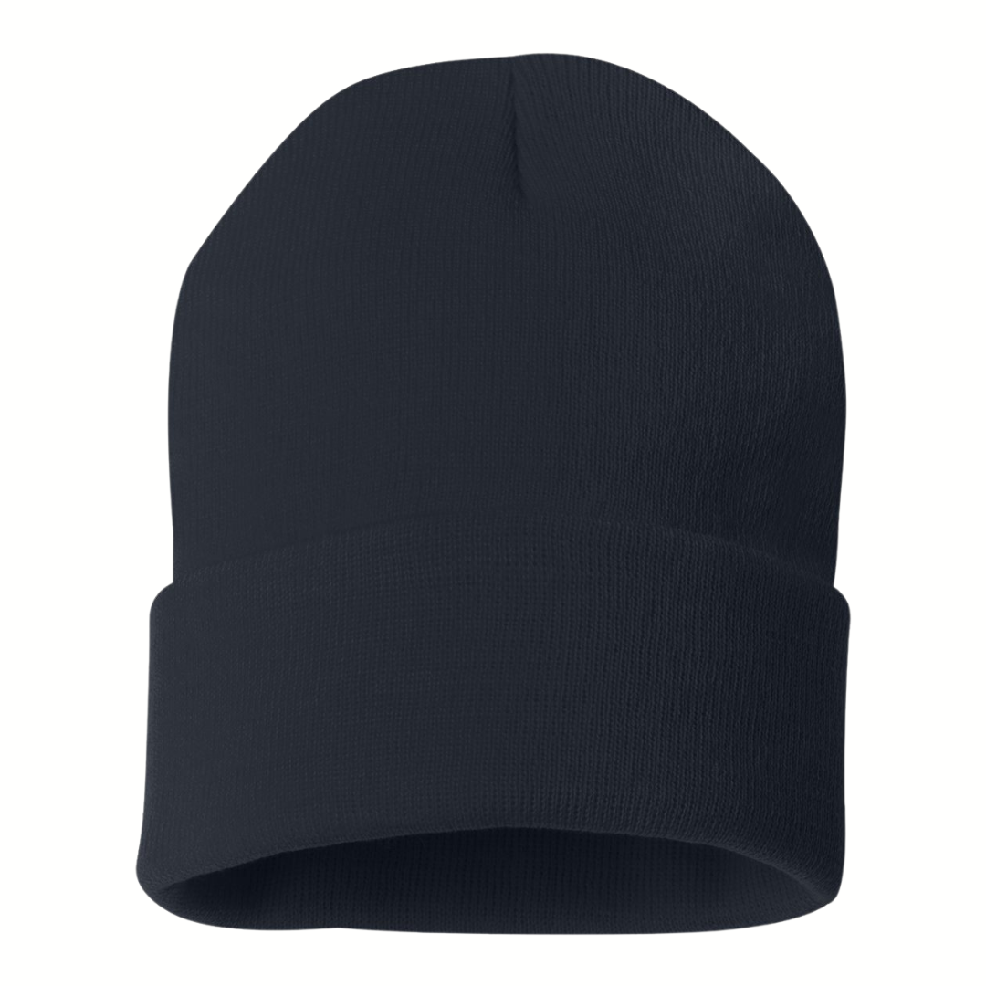 Solid Cuffed Beanie | Knit Winter Hat