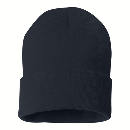 Solid Cuffed Beanie | Knit Winter Hat