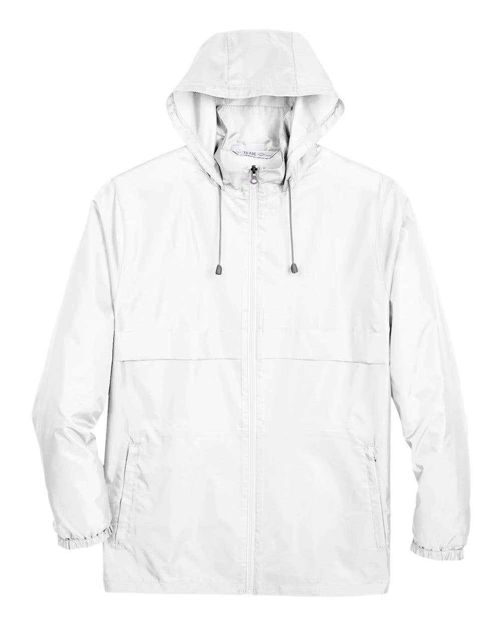 Unisex Lightweight Hooded Windbreaker Jacket Water-Resistant