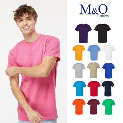 M&O Soft Touch Bulk T-Shirts – Premium Cotton Blend