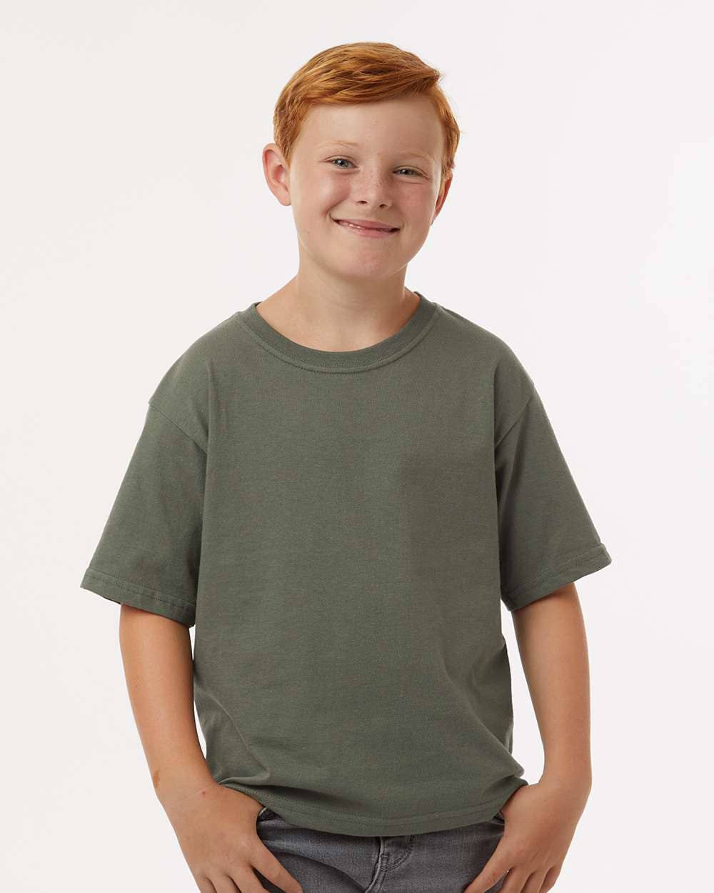 Kids Gold Soft Touch Tee – Lightweight & Durable Fit