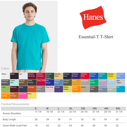 Hanes Essential Unisex Tee | Everyday Comfort S–5X