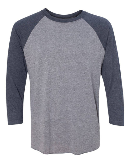Next Level Unisex Everyday Unisex 3/4 Sleeve Raglan Tee
