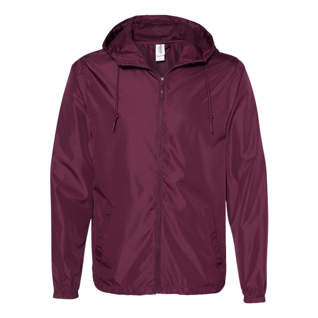 Men’s Lightweight Windbreaker Jacket – Wholesale Full Zip