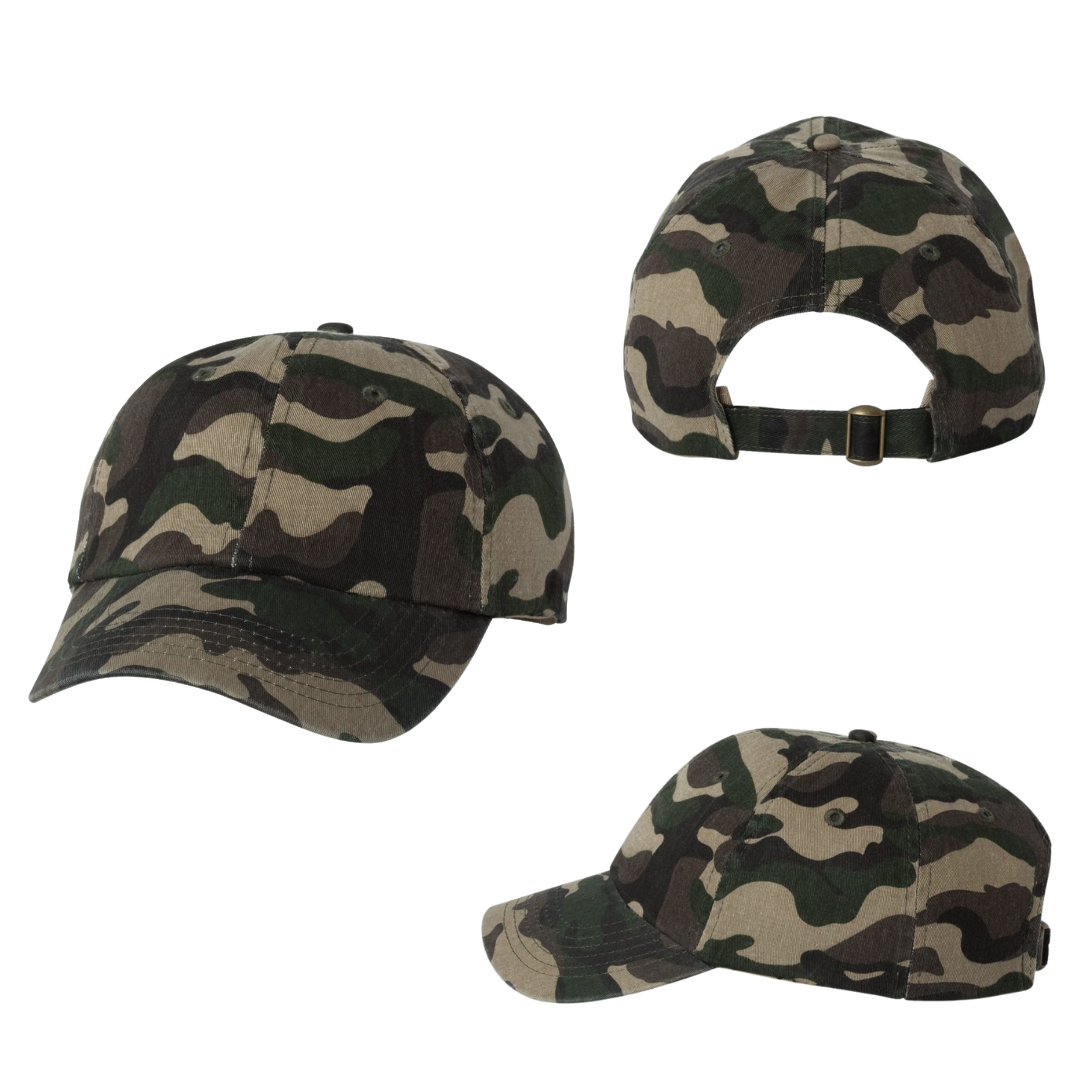 Premium Cotton Dad Hat for Embroidery & Custom Branding