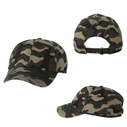 Premium Cotton Dad Hat for Embroidery & Custom Branding