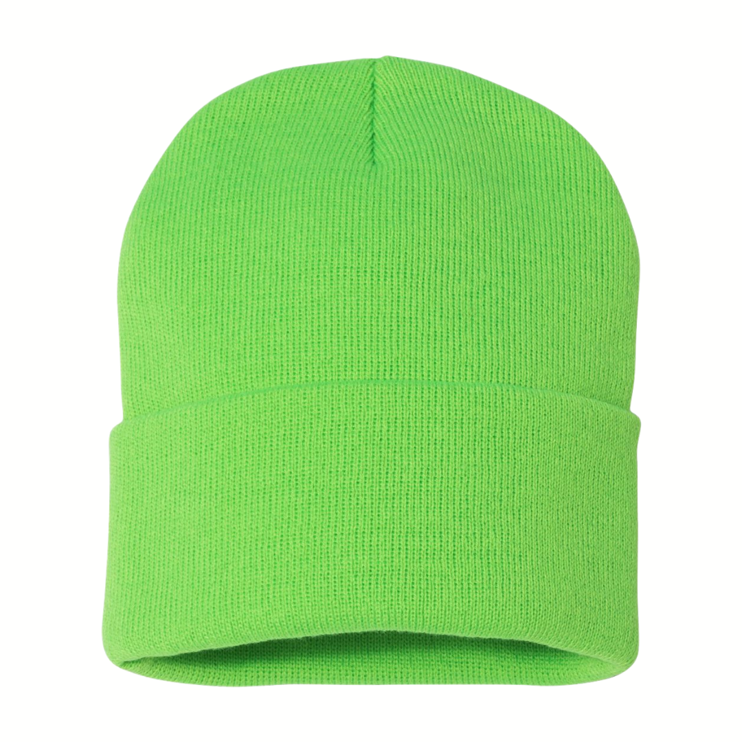Premium 12” Cuffed Knit Beanie – Warm, Soft & Unisex Winter