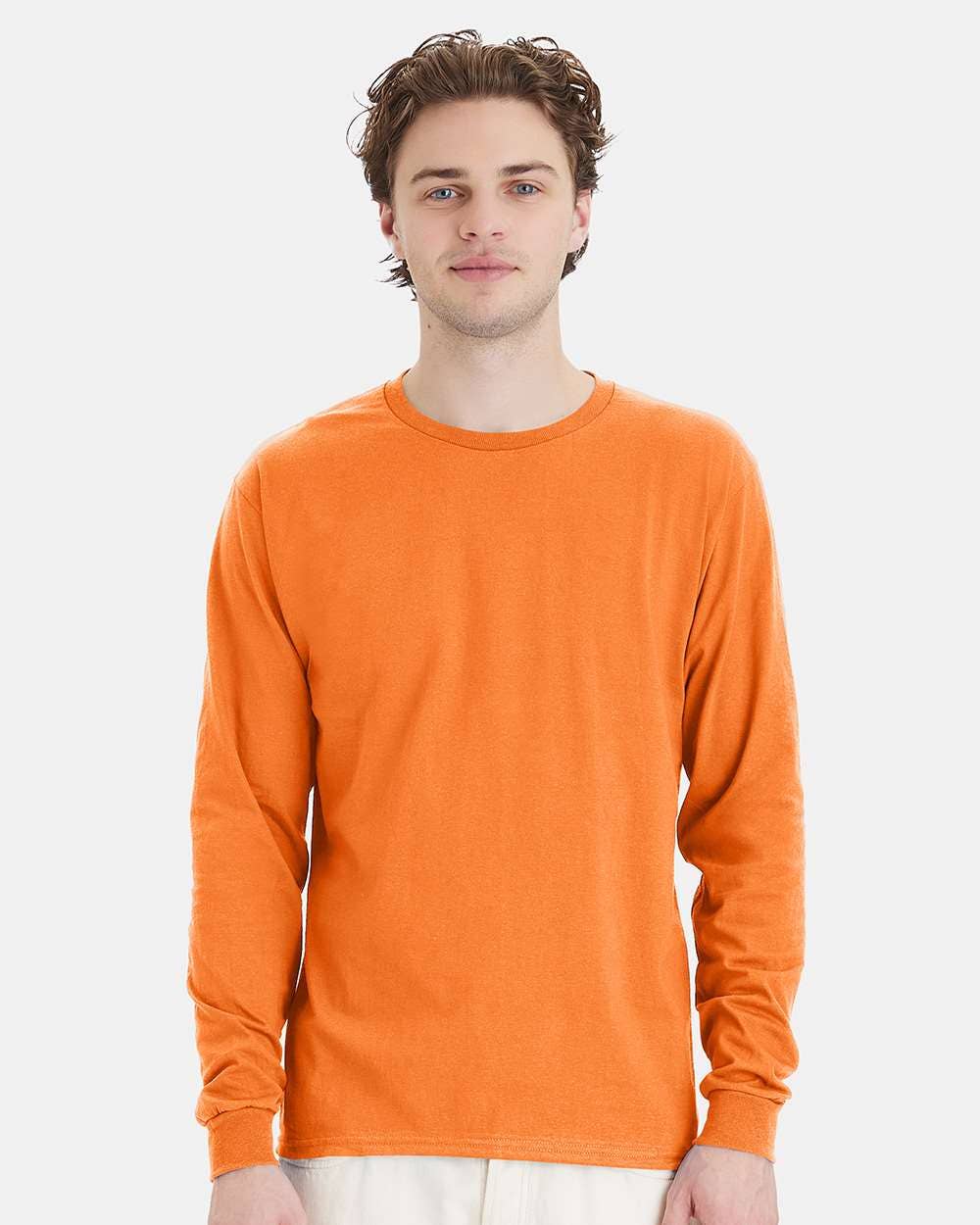 Long Sleeve Top | 100% Cotton Essential Comfort Tee