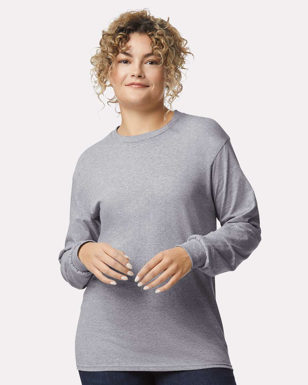 Ultra Cotton Long Sleeve Shirt Classic Fit Heavyweight