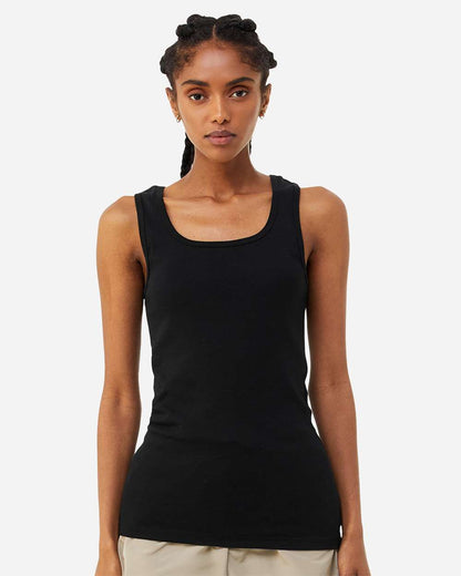 Women’s Micro Rib Tank Top – Slim Fit Everyday Essential