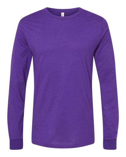 Unisex Soft Cotton Long Sleeve Tee | Bella + Canvas